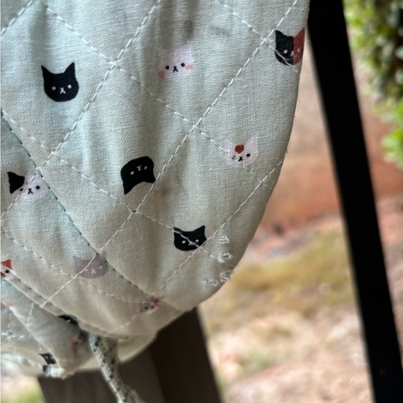 KAVU Kitten Crazy Rope Sling Bag Backpack CAT Crossbody Purse Travel Organizer - Picture 3 of 7